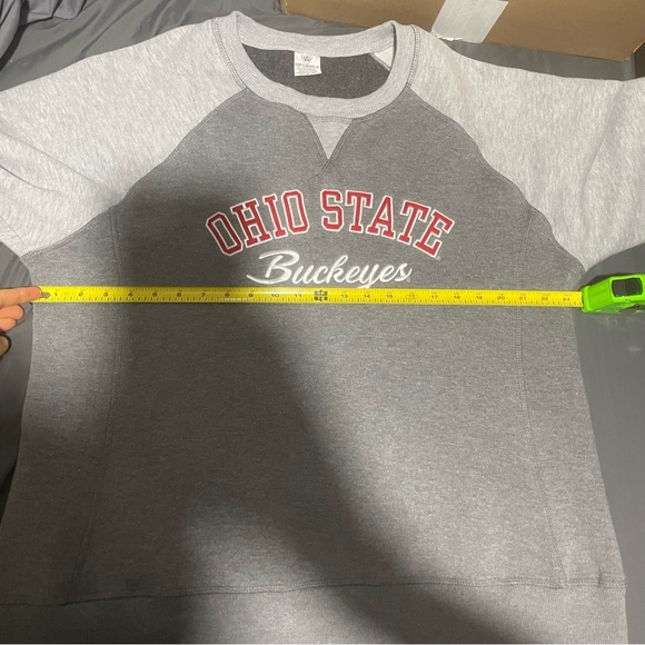 OHIO STATE BUCKEYES Sweatshirt Womens 3XL Pullover Gray Embroidered University - Picture 7 of 10